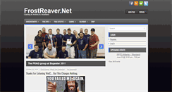 Desktop Screenshot of frostreaver.net